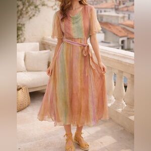 Anthropologie Exquise Dress